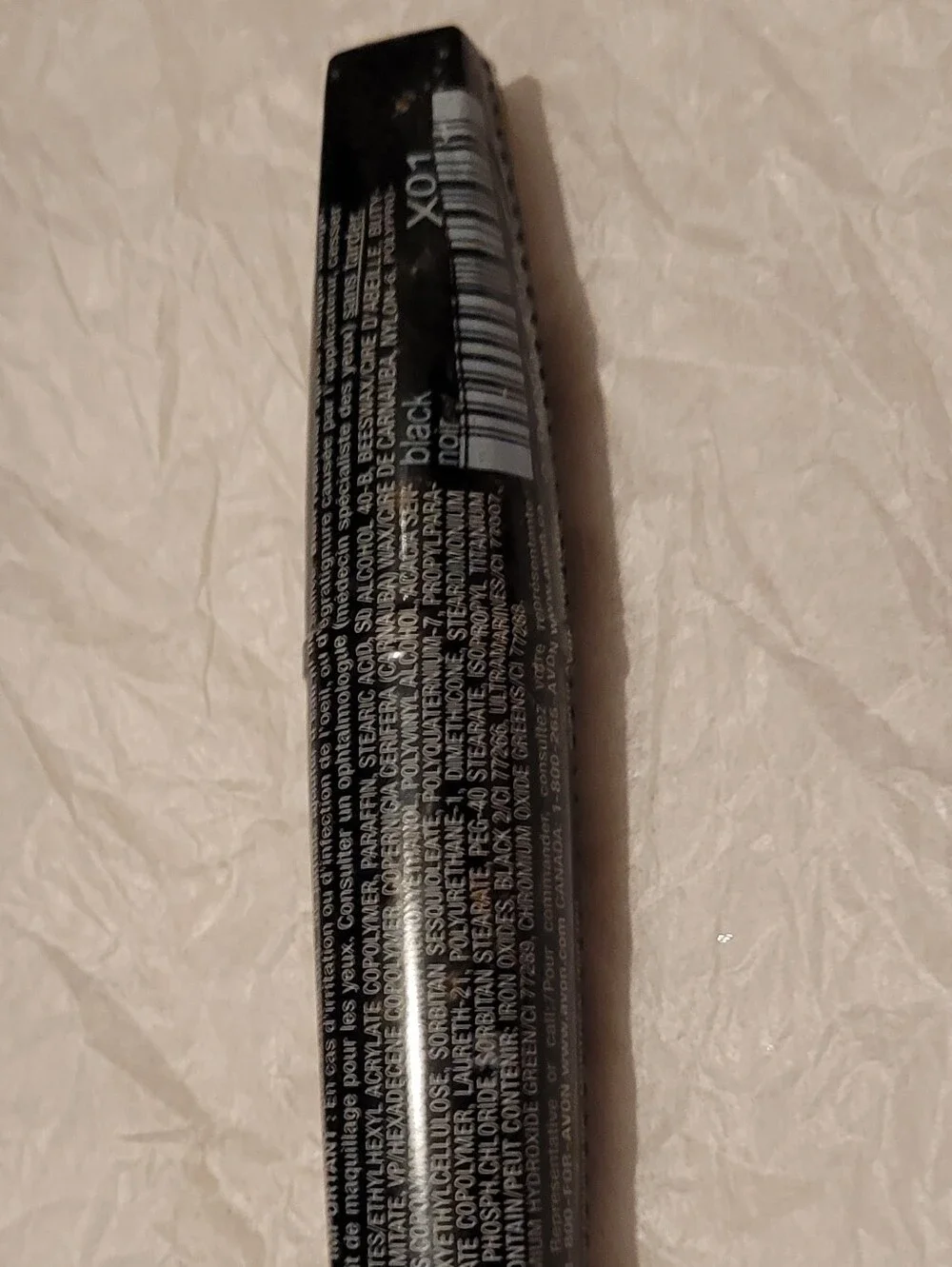 Vintage Avon X01 Black Super Extend Mascara Still In Original Wrapper.